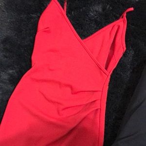 Red going out dress, only worn once